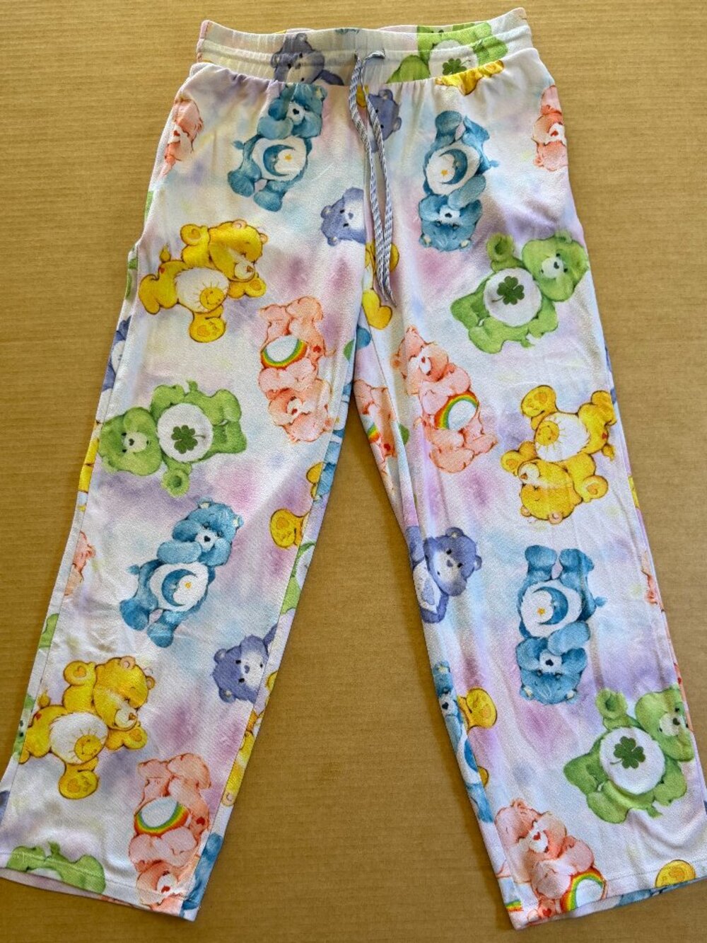 Care Bears Women's Pajama Pants With Pockets & Drawstring Size Medium (8/10)